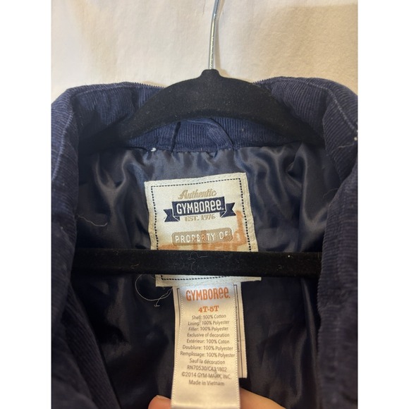 Gymboree 2005‎ vintage Letterman Jacket 4T/5T C25 - Picture 3 of 5
